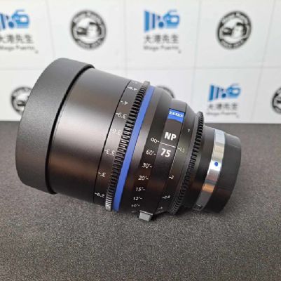 Zeiss Nano Prime 75mm T1.5 原生 E-mount 電子接點 電影鏡頭